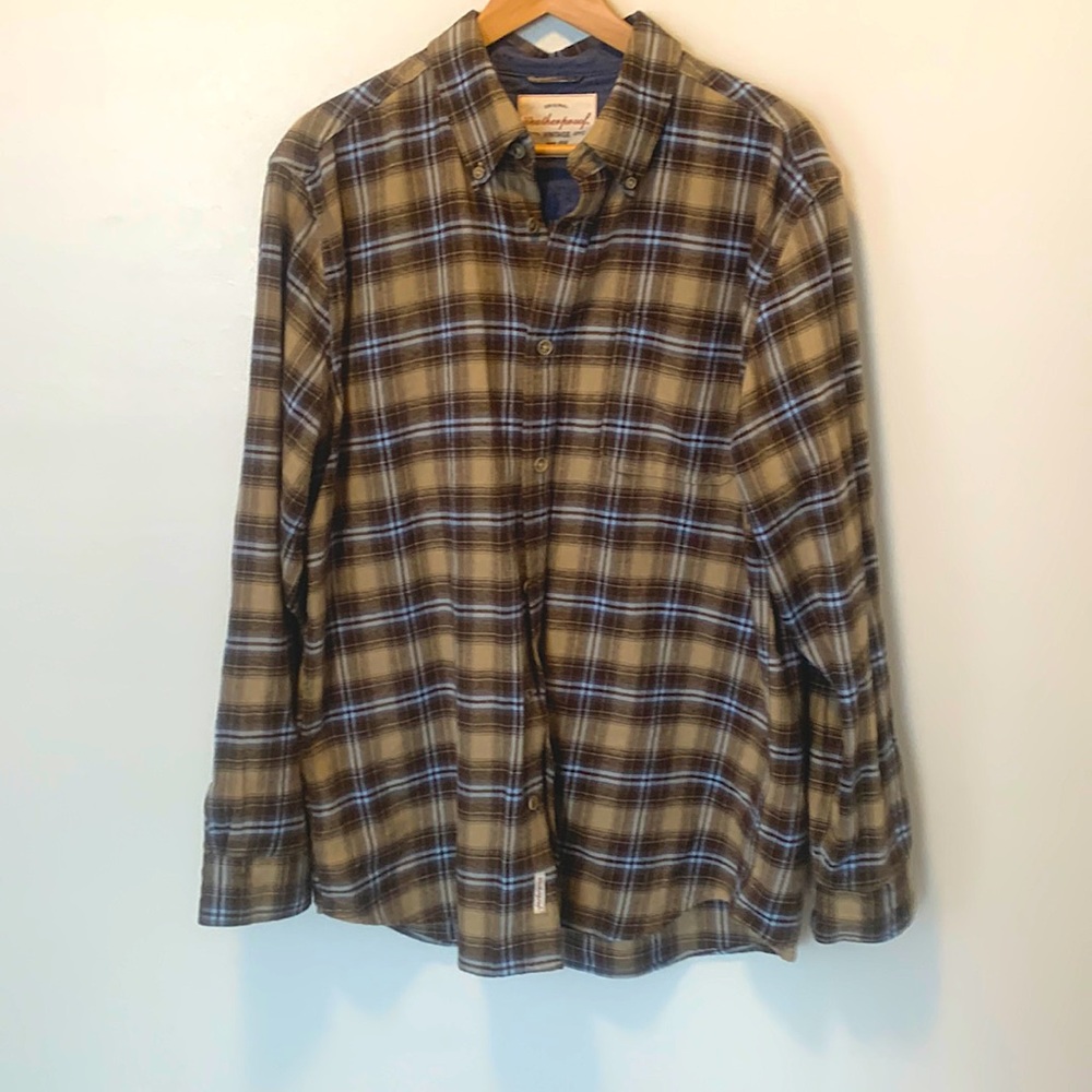 Weather proof vintage flannel l/s shirt